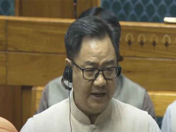 Union Minister Kiren Rijiju (Photo/ANI)