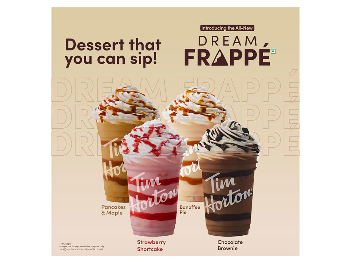 Tim Hortons® Introduces International Dream Frappés in India
