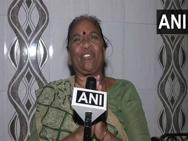 Bhanuben, mother of Rajesh Khimji (Photo/ANI)