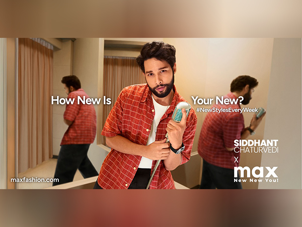 Max Fashion Onboards Siddhant Chaturvedi as their first ever male ambassador.