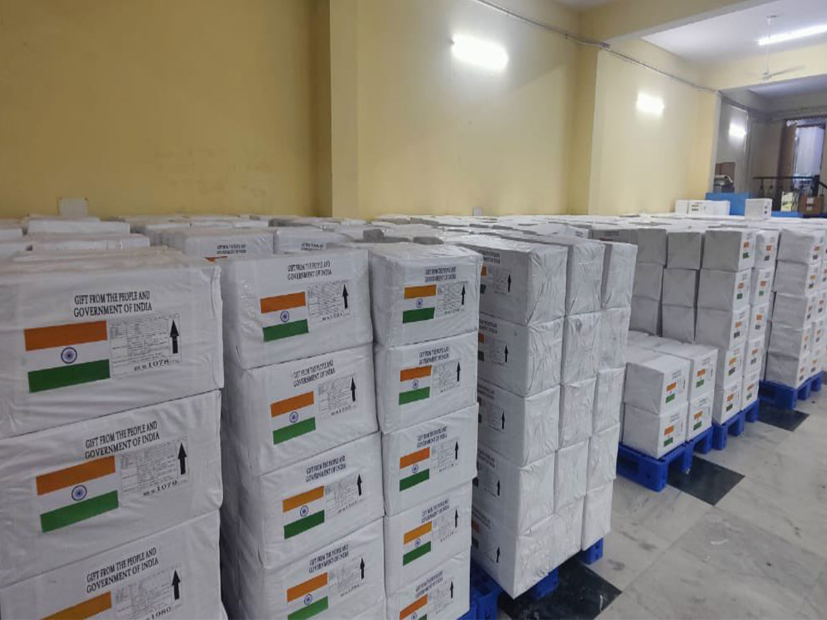 India dispatches 32 tonnes of humanitarian assistance to Peru (Photo/@MEAIndia)