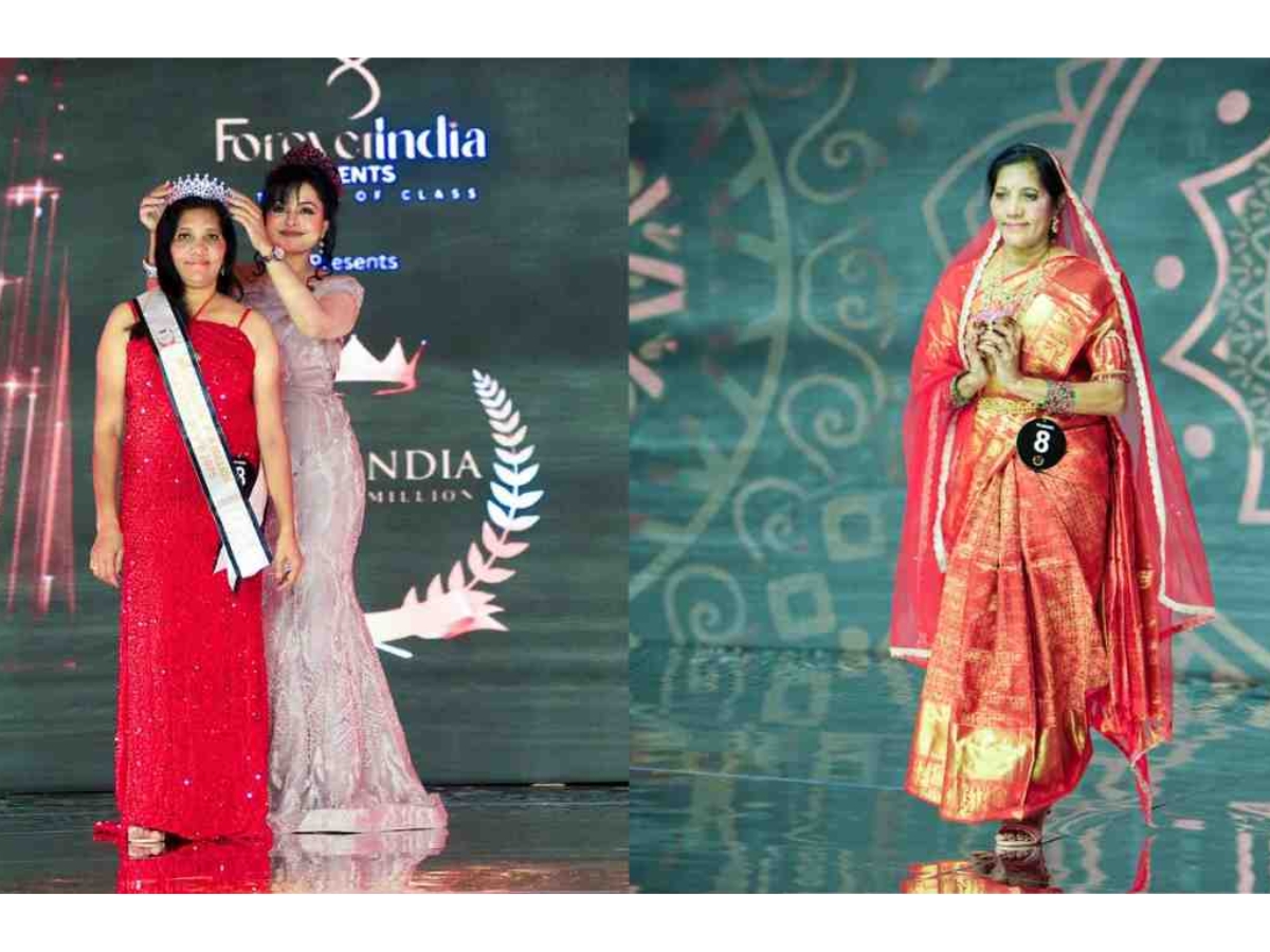 Mrs. India One in a Million Andhra Pradesh 2025 (Season 5) Title Won by Madhavi Devi Uppalapati in Classic Category