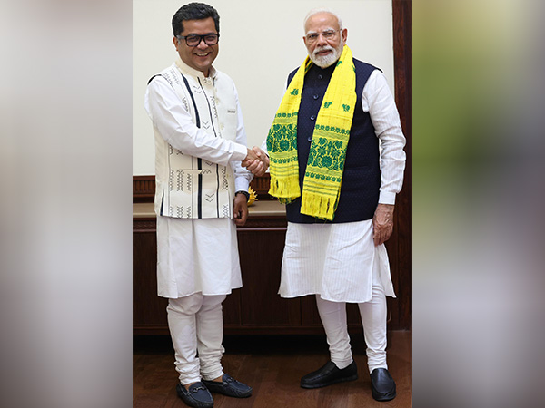 Pabitra Margherita meets PM Narendra Modi at his parliament office in New Delhi (Photo X/@PmargheritaBJP)