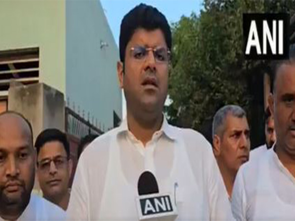 annayak Janata Party Chief (JJP) Dushyant Chautala (Photo/ANI) 