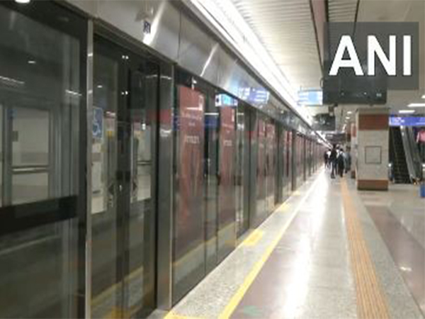 Visuals from Esplanade metro station, Kolkata (Photo/ANI)