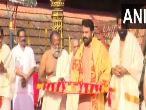 Actor Mohanlal (Image source: ANI)