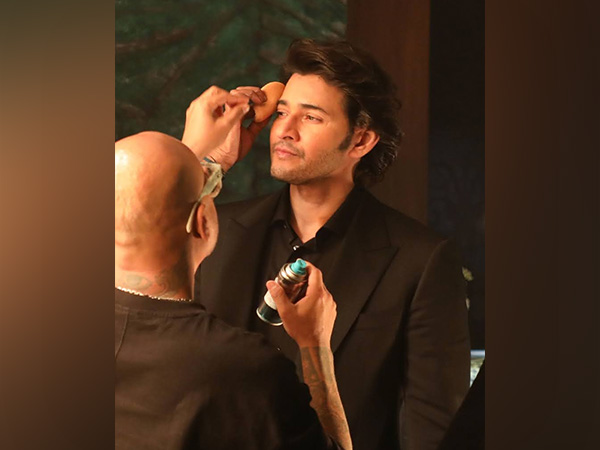 BTS Shots - Mahesh Babu