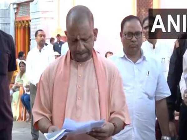Uttar Pradesh Chief Minister Yogi Adityanath (File Photo/ANI)