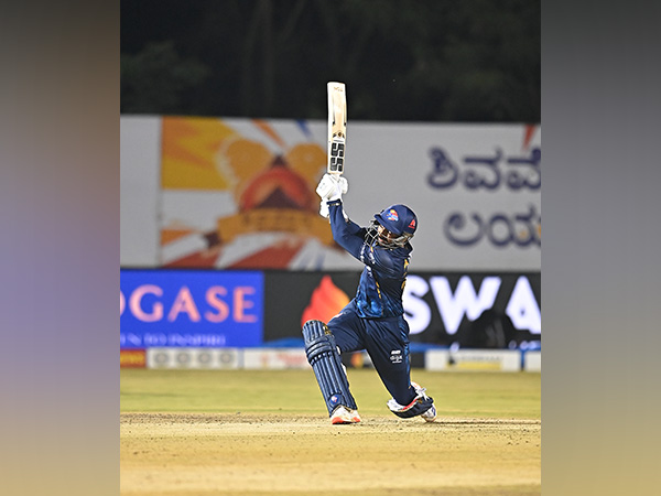  Bengaluru Blasters batter Rohan Patil (Photo/KSCA)