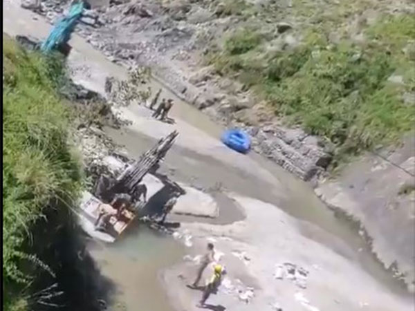 Restoration work for Gangotri NH underway (Photo/ANI)