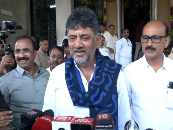 Karnataka Deputy CM DK Shivakumar (Photo/ANI)