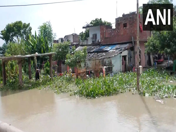 Visuals of villages facing flood-like situation (Photo/ANI)