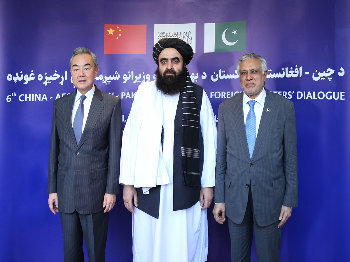 Foreign ministers of Afghanistan, Pakistan and China meet in Kabul for trilateral talks on security and cooperation (Image: X/@MoFA_Afg)