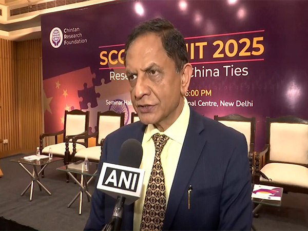  Shishir Priyadarshi, President of Chintan Research Foundation (CRF) (Image/ANI)