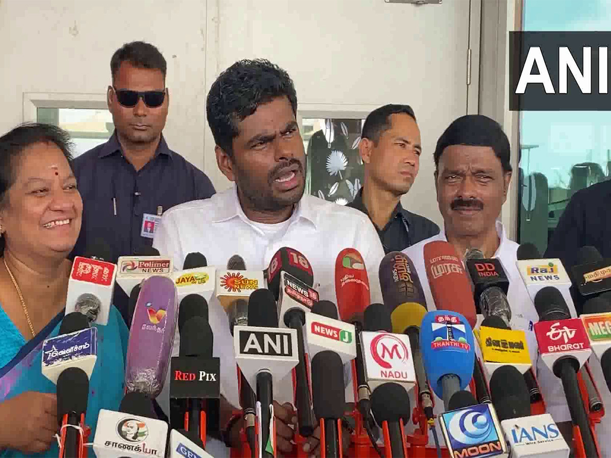 BJP leader K Annamalai (Photo/ANI)