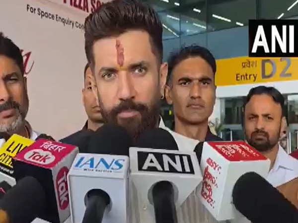 Union Minister Chirag Paswan (Photo/ANI)