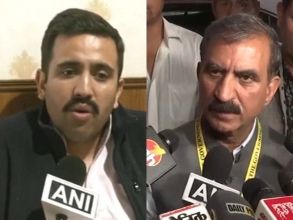 PWD Minister Vikramaditya Singh and Chief Minister Sukhvinder Singh Sukhu