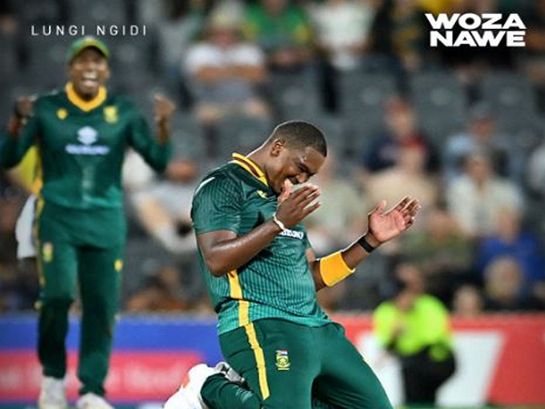 Lungi Ngidi. (Photo: @ProteasMenCSA X)