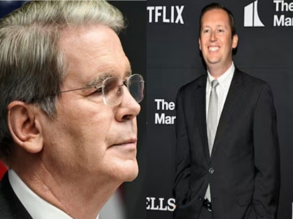 US Treasury Secretary Scott Bessent (left) and Sergio Gor (right) (Photo: Reuters)