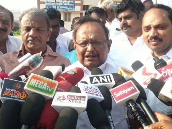 Tamil Nadu Minister S Regupathy. (File Photo/ANI)