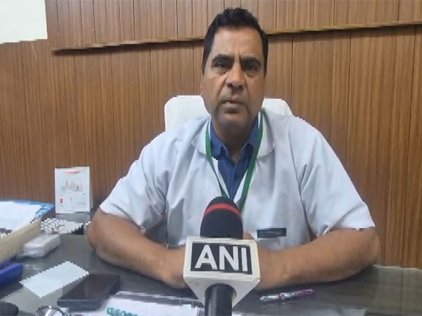 Civil Hospital Hoshiarpur's SMO Dr Kuldeep Singh (Photo/ANI)