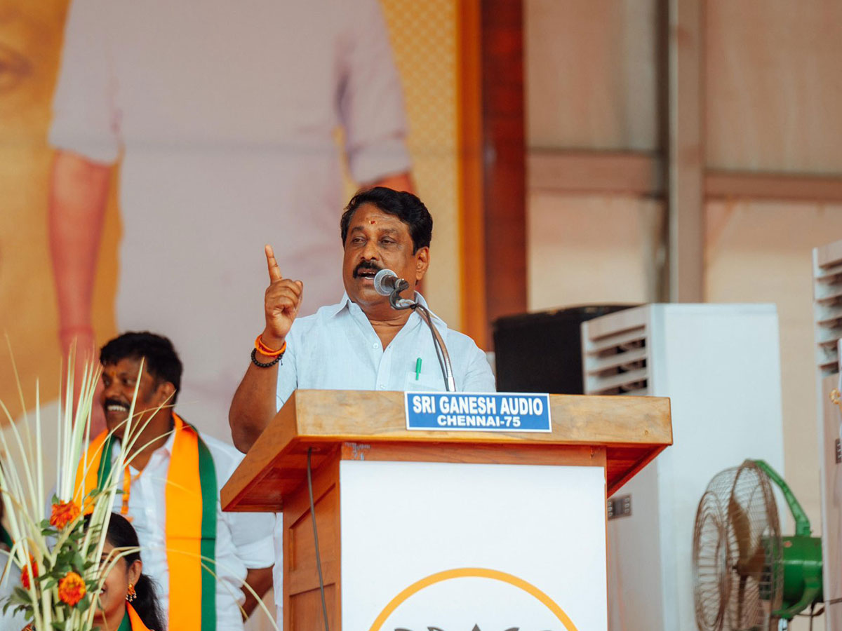 Tamil Nadu BJP chief Nainar Nagenthiran (Photo/@NainarBJP)