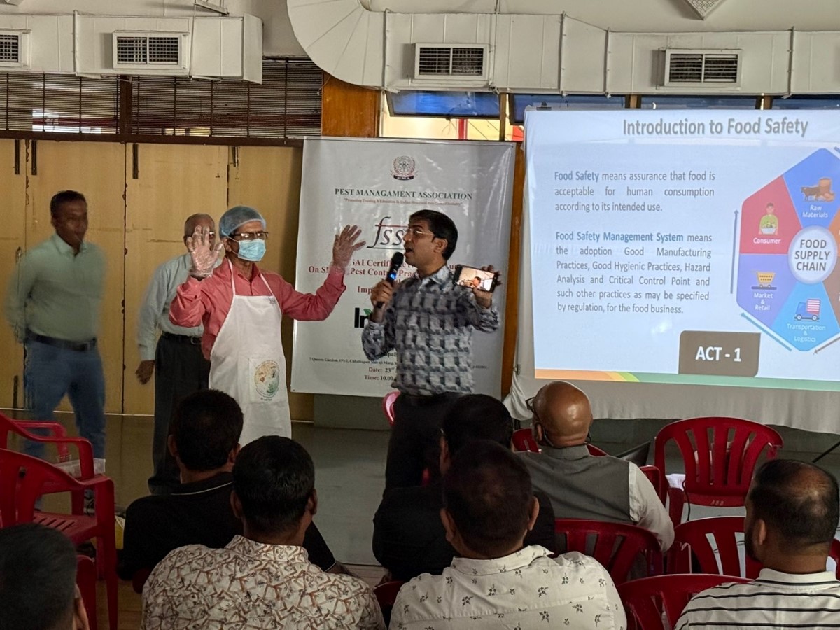 Historic Training on Pest Management in Food Sector Marks Milestone for India’s Food Safety Standards