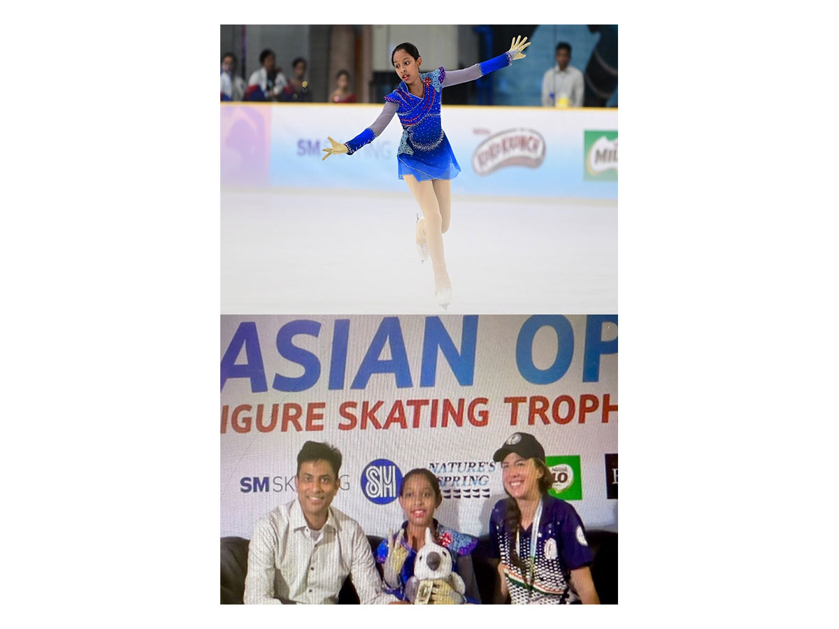 Tanishi Krishna: India’s Young Star Shines at Asian Figure Skating Championship