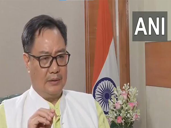 Union Parliamentary Affairs Minister Kiren Rijiju (Photo/ANI)