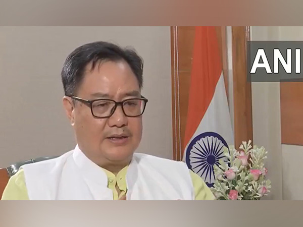 Union Minister Kiren Rijiju. (Photo/ANI)
