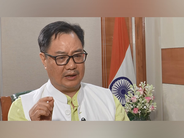 Parliamentary Affairs Minister Kiren Rijiju (Photo/ANI)