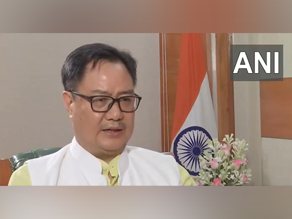Union Minister Kiren Rijiju. (Photo/ANI)