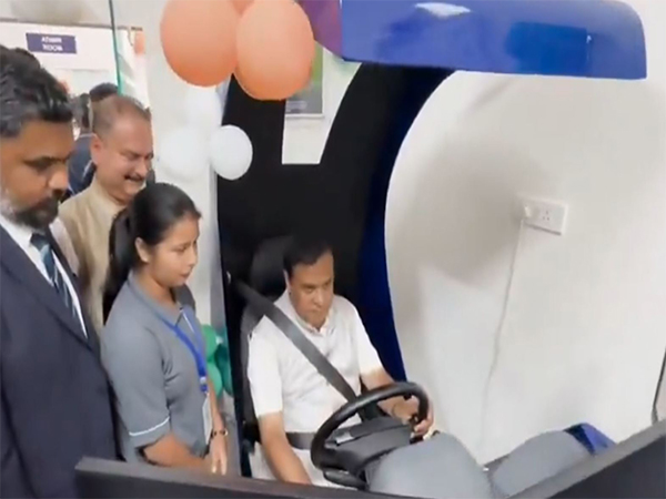 Assam CM Himanta Biswa Sarma at testing track in Nagaon (Photo/X@CMOfficeAssam)