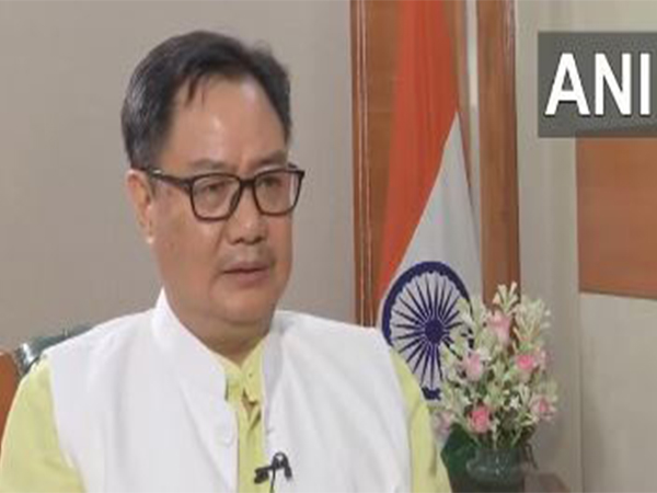 Union Minister Kiren Rijiju (Photo/ANI)