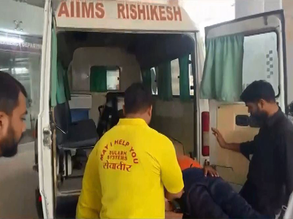Injured being airlifted to AIIMS Rishikesh (Photo/ANI)