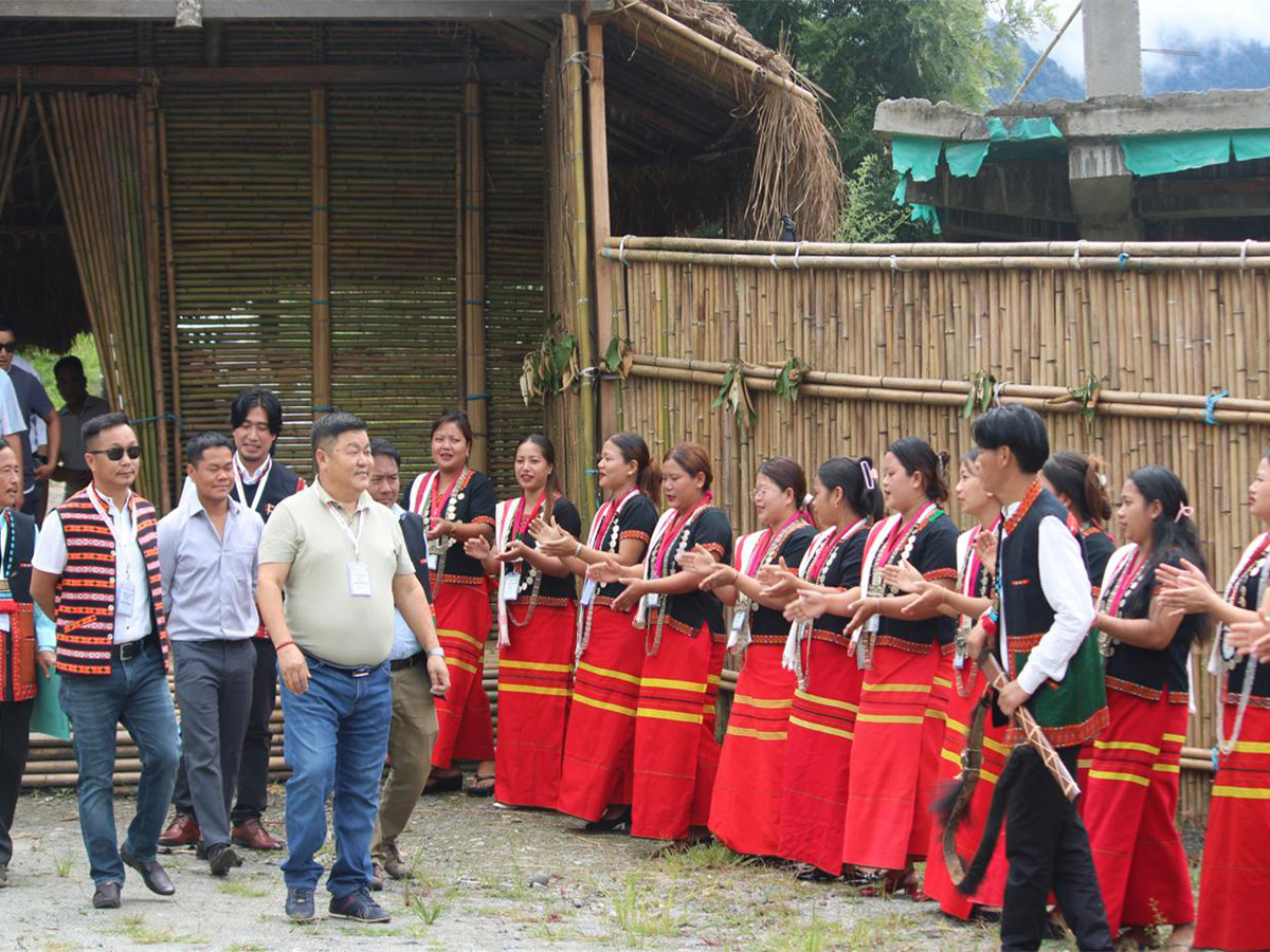 Pre-Solung Festival 2025 celebrations in Anini (Photo/ANI) 