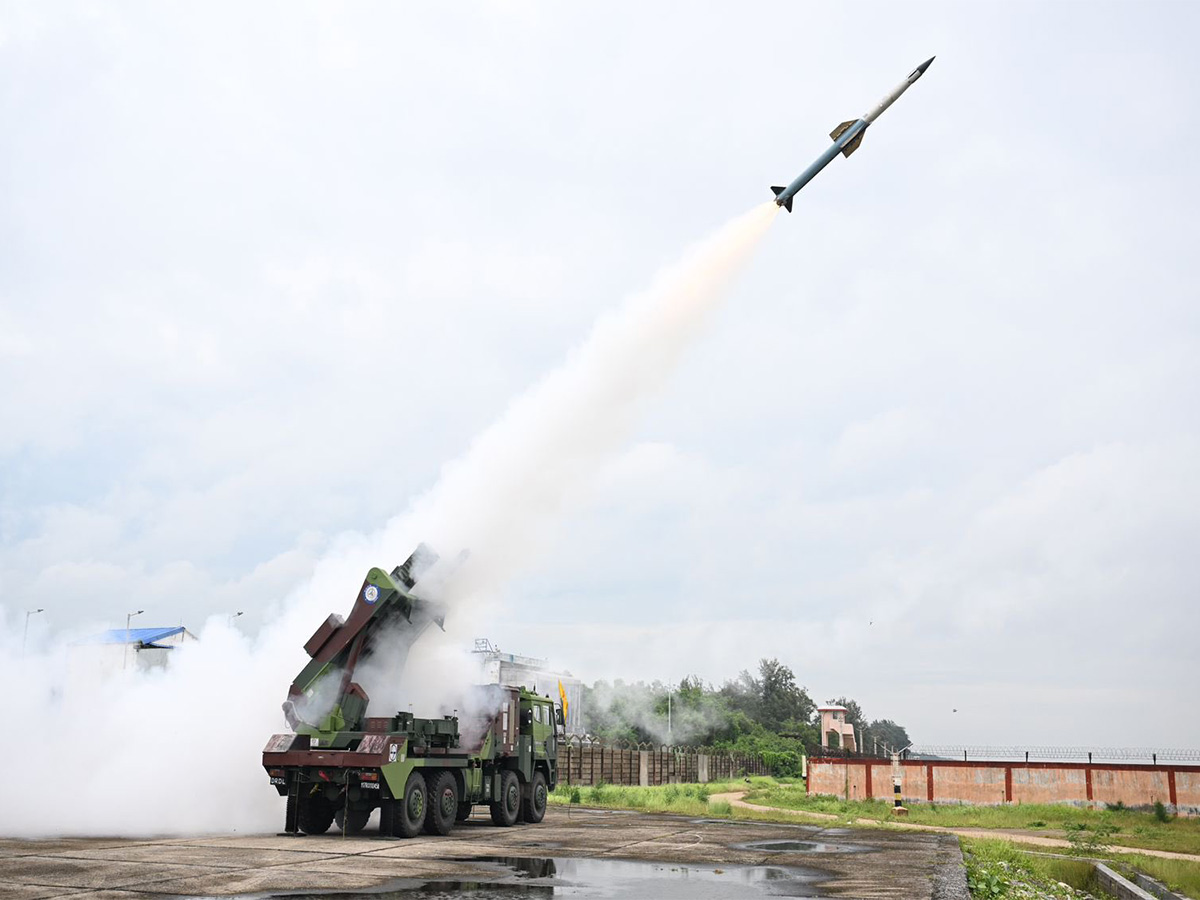 DRDO successfully conducts maiden flight tests of IADWS (Photo/PIB)