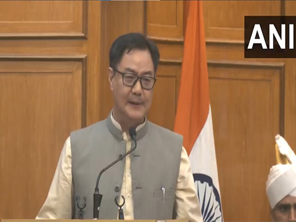 Union Minister Kiren Rijiju (Photo: ANI)