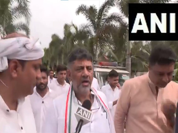 Karnataka Deputy Chief Minister DK Shivakumar (Photo/ANI)