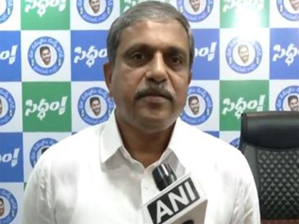 YSRCP State Coordinator Sajjala Ramakrishna Reddy (File Photo/ANI)