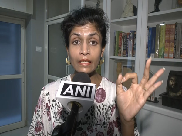 BJP Telangana spokesperson Rachna Reddy (Photo/ANI)