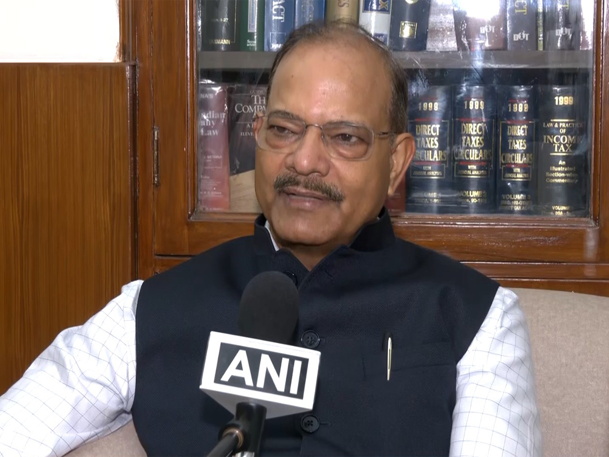 RN Parbat, Member (Legislation) at the Central Board of Direct Taxes (CBDT) (Image: ANI)