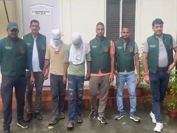 Visual of the arrested sharpshooters (Photo: Delhi Police)