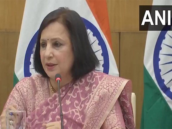 Neena Malhotra, Secretary-South, MEA (Photo/ANI)