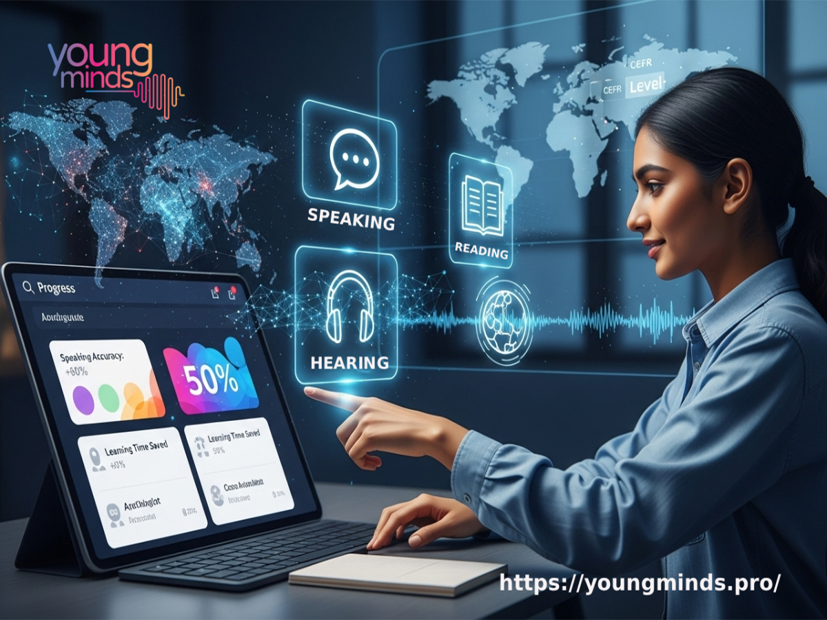 YoungMinds.pro Launches AI Language Platform
