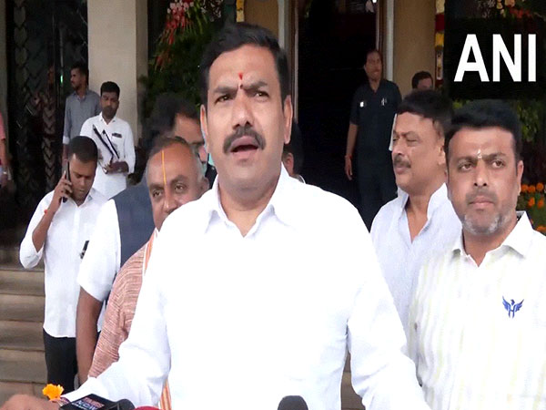 Karnataka president and MLA BY Vijayendra (Photo/ANI)