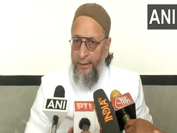 AIMIM chief and Lok Sabha MP Asaduddin Owaisi (Photo/ANI)