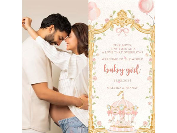 Malvika Raaj welcomes a baby girl (Photo/Instagram@malvikaraaj)