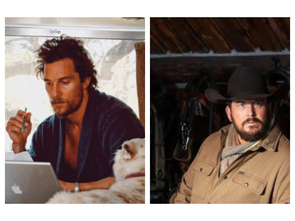 Matthew McConaughey, Cole Hauser (Image source: Instagram @officiallymcconaughey, @colehauser22)