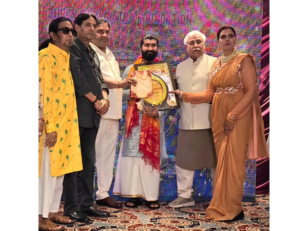 Yogic Astrologer Acharya Kartikay Bags Prestigious Honour